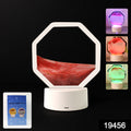 Led Moving Sand Art Table Lamp (1 Set)