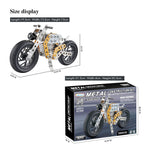 Metal Diy Bike Building Blocks For Kids (Bike 162 Pc Of Bike Tool  1 Set)