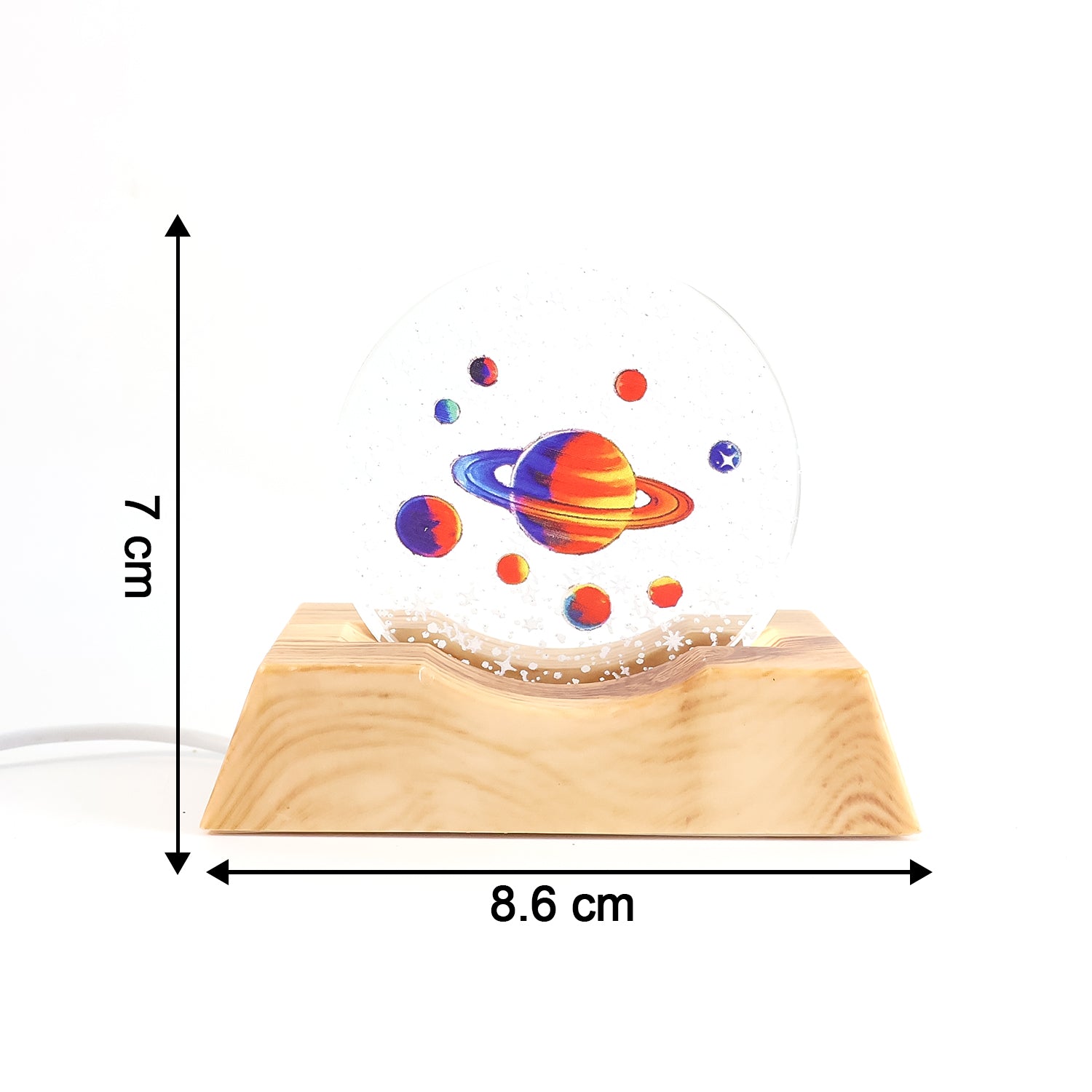 3d Creative Visualization Lamp  Led Night Ligh (1 Pc)