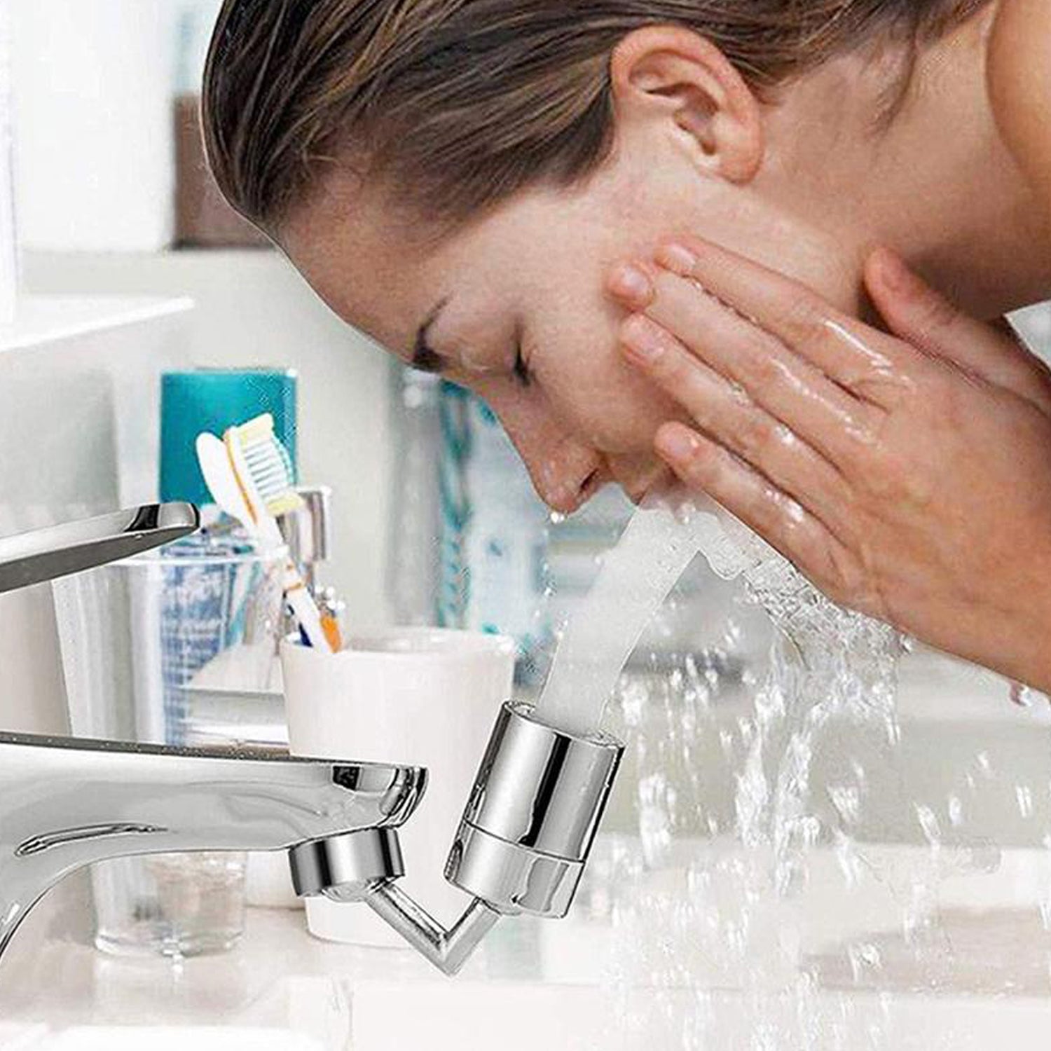9089b Splash Filter Faucet Sink Faucet Sprayer Head Suitable For  Kitchen Bathroom Faucet With Color Box