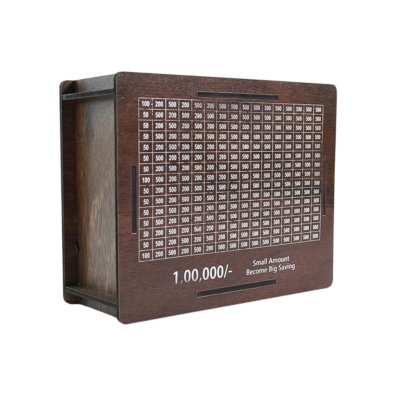 Wooden Money  Piggy Bank Money Box (1 Pc  Pen Not Included)